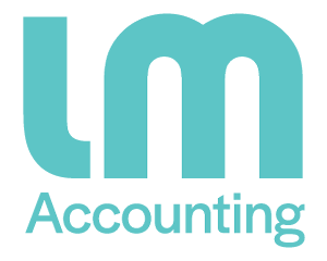 L M Accounting company logo